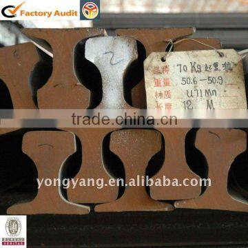 Steel Heavy Crane Rail(QU70,QU80,QU100,QU120)