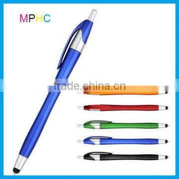 Hot Selling Promotional Plastic Stylus Screen Touch Ballpoint Pens