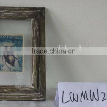 Antique wood wall hanging picture with frames
