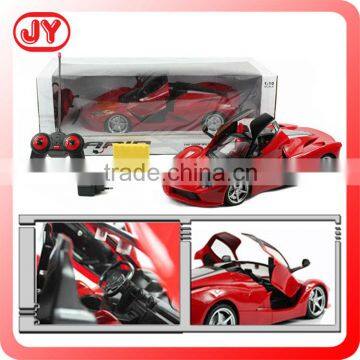 Newest high quality plastic 1:10 Remote control toy 5 Channel model car with EN71