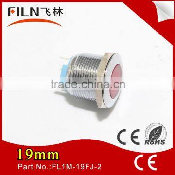 Led Indicator Light 120v 19mm Dia Whaterproof Flush Head Red and Green Led Lamp photo-5