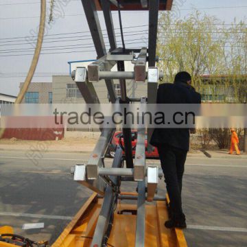 Self propelled small scissor lift table