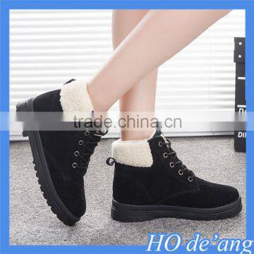 2016 Hogift winter new Korean fashion casual warm fluff women martin boots snow boots women MHo-140