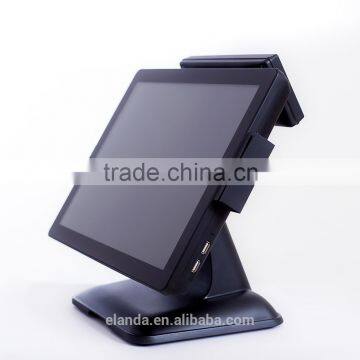 15 inch aluminum body all in one cash register/ restaurant pos terminals