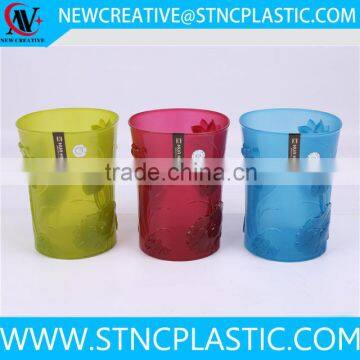 small size recycling plastic waste bin without lid