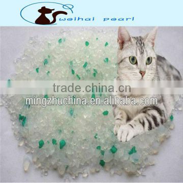 Hot pet product!!! colorful and fragrance cat sand