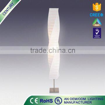 Free sample CE UL E14 40W modern paper led floor lamp for living room                        
                                                Quality Choice