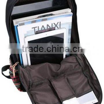 Casual Style Lightweight Canvas Laptop Bag/shoulder Bag /school Bag /travel Bag photo-3