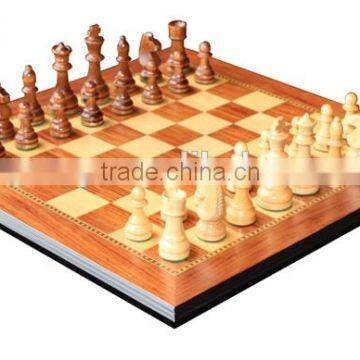 Wooden Chess Monopoly Board Game