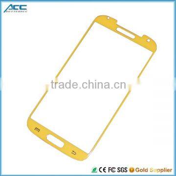2015  express low price 9H hardness 2.5D round edge plating color tempered glass screen protector for Samsung S4 S5