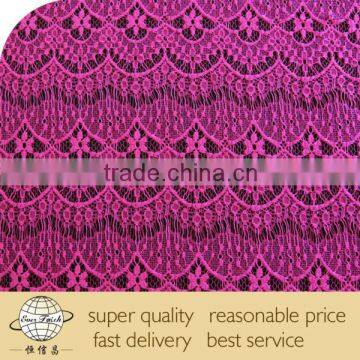 Fancy wiss lace fabric for wedding dress