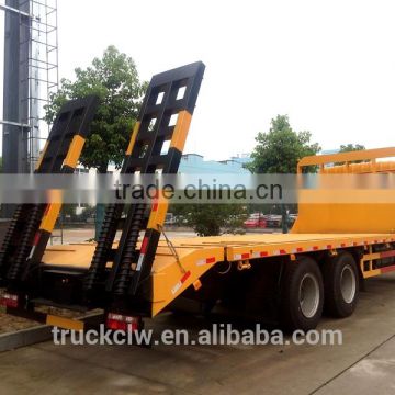 Heavy duty 3 axle low bed truck for sale, flat bed truck