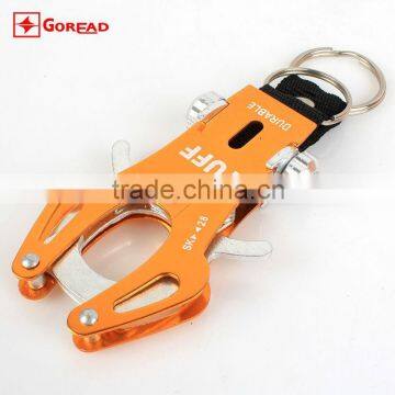 Large Aviation Multifunctional Aluminum Carabiner Camp Snap Clip Tiger buckle