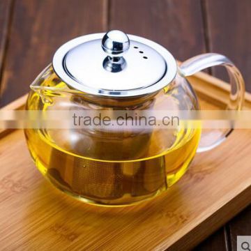 800ml Borosilicate Glass handblown glass kettle