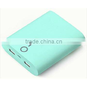 8000mAh High Capacity Power Bank, Dual Usb Battery Charger Multi Color Available photo-2