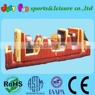 inflatable obstacle for kids and adults , western obstacle course