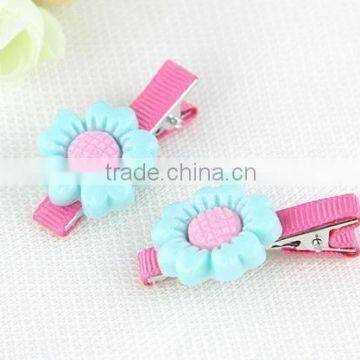 Flower Plastic Hair Clip Kids Hair Accessories Set photo-4