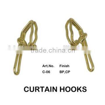 New steel curtain hooks C-06