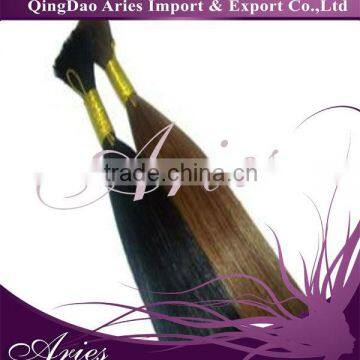 Indian Human Virginal Hair in bulk wholesale Price about 20'' long