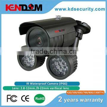 Super CCTV Camera Outdoor Weatherproof 60m IR Distance with 48pcs of 8mm IR LEDs 2.8-12mm /9-22mm lens optional Security camera