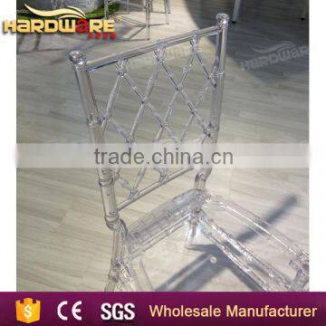 Ice Clear Banquet Resin Tiffany Chair for Weddings photo-6