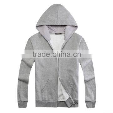 2016 New Style Design Unisex Custom Logo Zip Blank Printed Hoodies Cheap Sports Hoodie for Men photo-2