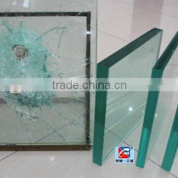 bullet proof glass for building