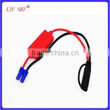 High quality EC5 connector charge cable with 14AWG silicone wire