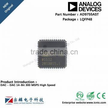 Genuine original AD9755AST LQFP48 LQFP48 AD9755 DAC