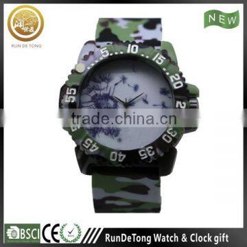 Top selling rotation figure bezel plastic fashion lady watch