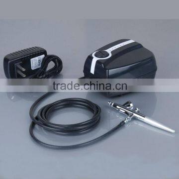 Portable Airbrush Compressor kit for tattoo, cake,nail