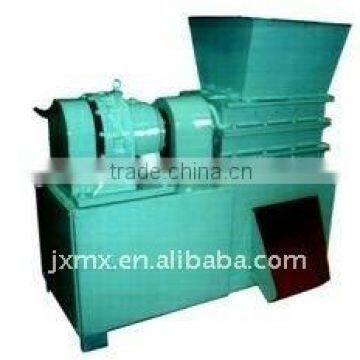 Double shafts metal shredder