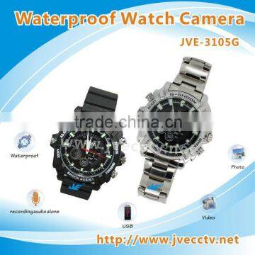 JVE-3105G IR waterproof watch camera IR night vision camera high quality dvr