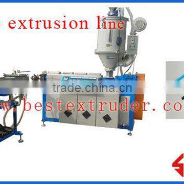 PU tube extrusion line with high precision