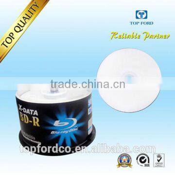 25GB 6X BD-R Disc Blu-ray White Inkjet Printable photo-2
