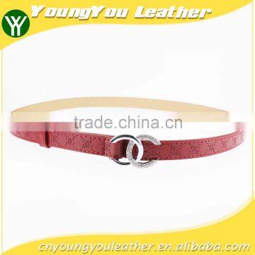 Women's pu Women Fashion pu Leather Belts With Shiny Shiny Accessorie