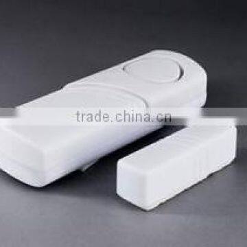 White Independent door sensor with 105Db