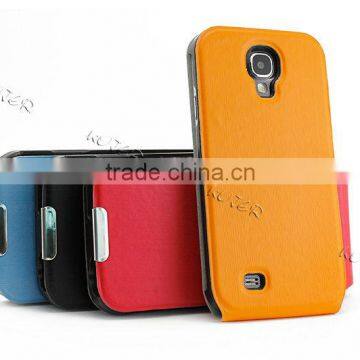 Hot Fashion PU Leather Flip Case For Samsung S4