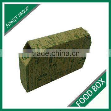 FOOD GRADE DISPOSABLE CORRUGATED FOOD TAKE AWAY BOX FOR PIZZA WITH PRINT photo-2