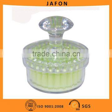 Makeup Remover Seaweed Synthetic Hair Transparent Handle Facial Brush