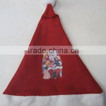 printed christmas hat