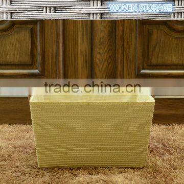 Wholesale PP Straw Storage Bakset For Bedroom Decorate