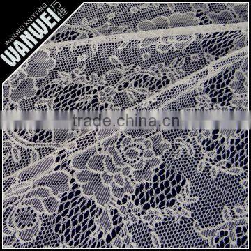 6 Discount Hot Sales High Quality Popular design star of nylon polyester lace fabric wholesale for girl dress 7013