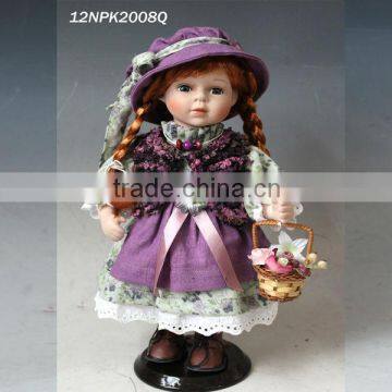 Handmade 12'' Collection ceramic doll