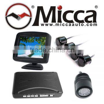 3.5'' TFT Rearview Monitor Parking Sensor System with Camera, Monitores Multimedia de Retrocesos con Camara(PS353)