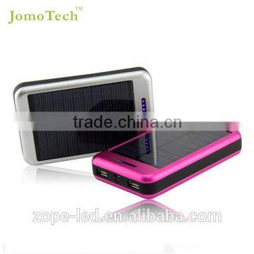 Portable universal solar charger, solar power bank for laptop/notebook/tablet