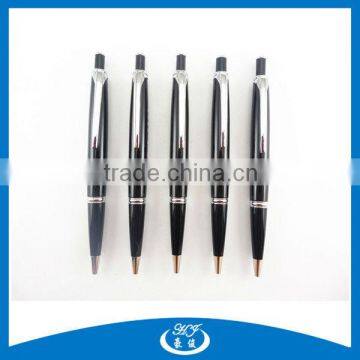 Fat Click Cute Metal Ballpoint Logo Pen
