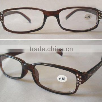 2015 zhejiang Popular big size plastic reading glasses