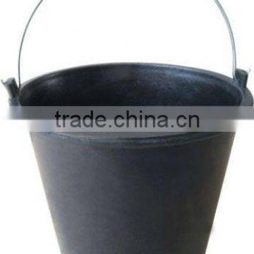 rubber bucket,horse feeding bucket,tire rubber pail,cubo de goma 9L