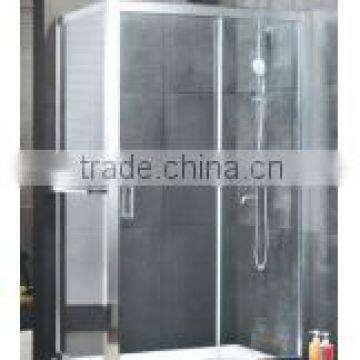 Tempered glass shower door plastic roller wheel